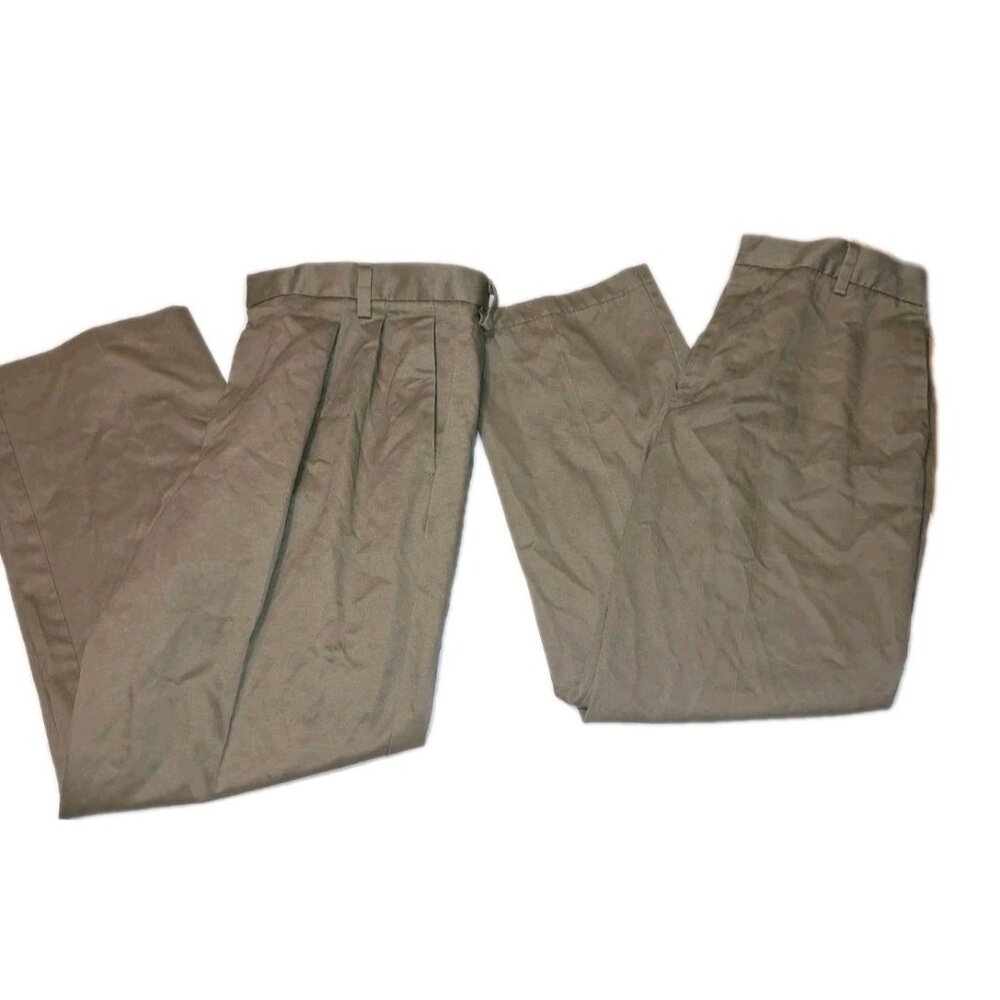 Dockers D3 Mens Beige Pants Size 36x29 Dress Pants Lot Of Two